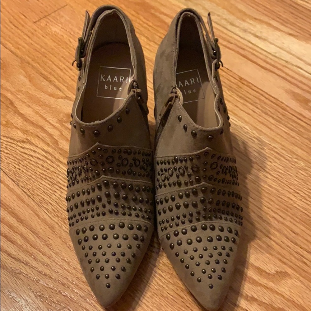 Kaari  blue heels size 7 - Picture 2 of 5